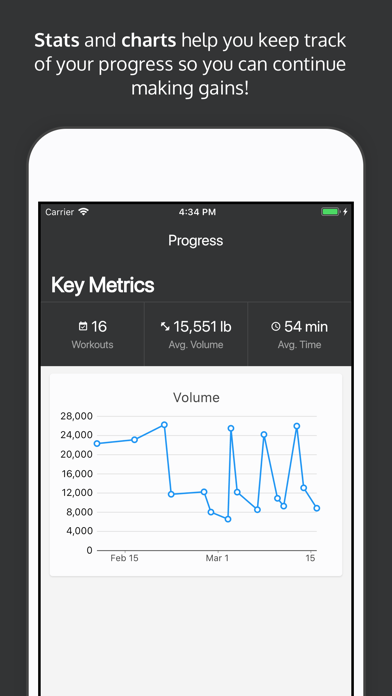 JustLift - Workout Logger screenshot 3