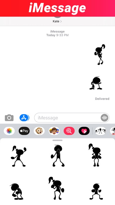 Animated Dancing Stickers App screenshot 2