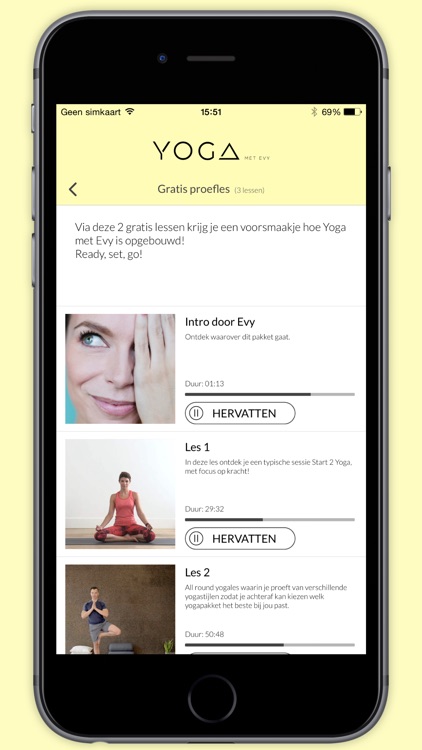 Yoga met Evy