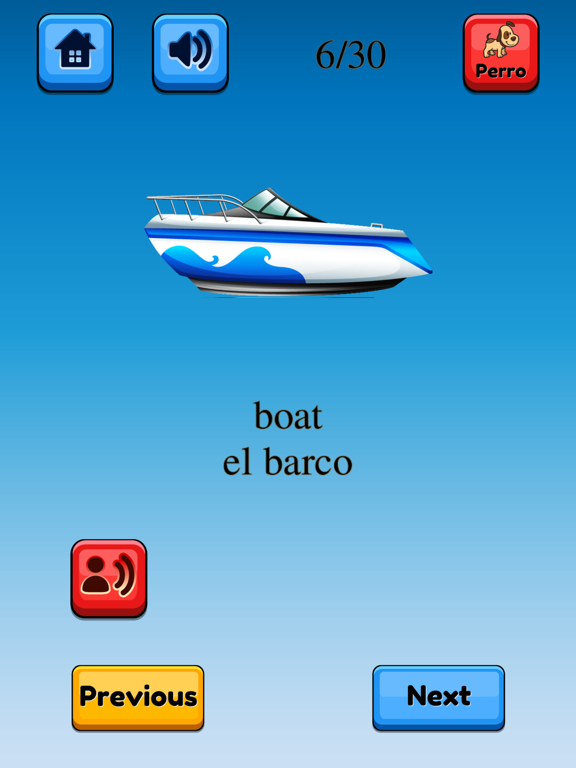 Fun Spanish Flashcards screenshot 3