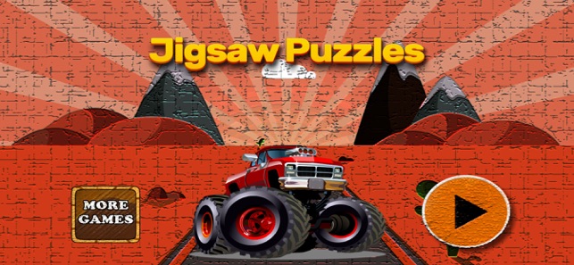 Crazy Monster Trucks Puzzle(圖1)-速報App