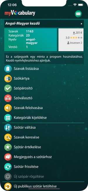 Szótárfüzet 3.0(圖1)-速報App