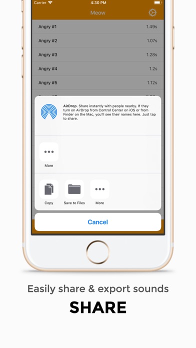Meow - Cat Sounds screenshot 3