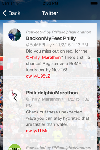 Philadelphia Marathon screenshot 4