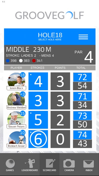 Groove Golf Scoring screenshot 4