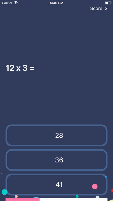 QuizMe: Math screenshot 2