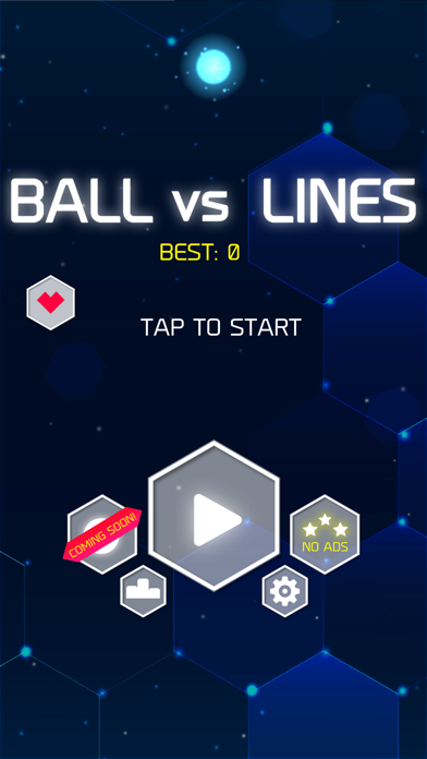 Ball vs Lines! screenshot 1