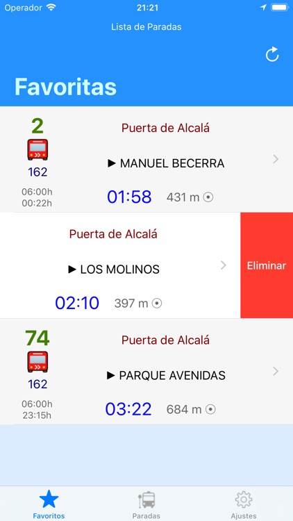 The Next Bus (Madrid) screenshot-3