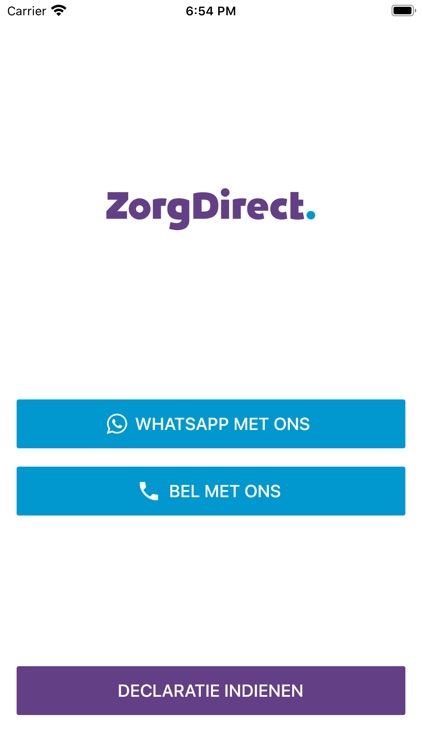 ZorgDirect Declaratie App