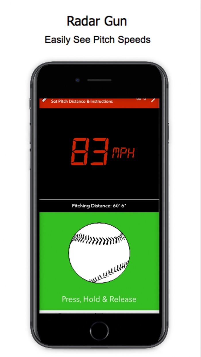 Baseball Radar Gun  Counter