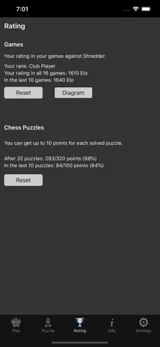 Captura de Pantalla 4 Shredder Chess Lite iphone