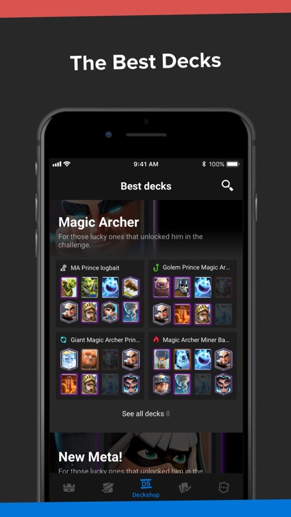 Deck Shop for Clash Royale