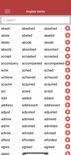 Verbs in English