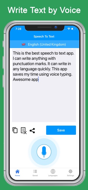 Speech to Text - Voice Notes