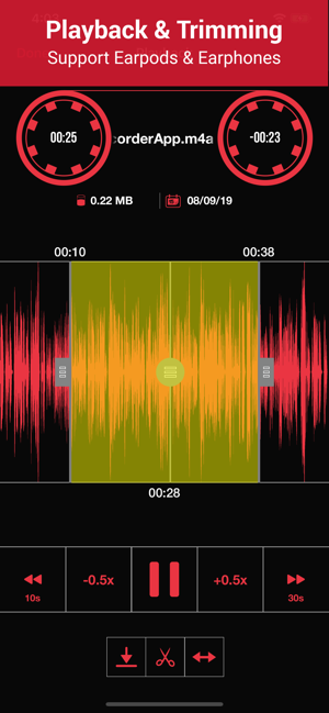 Recorder Lite: Voice Recording(圖2)-速報App