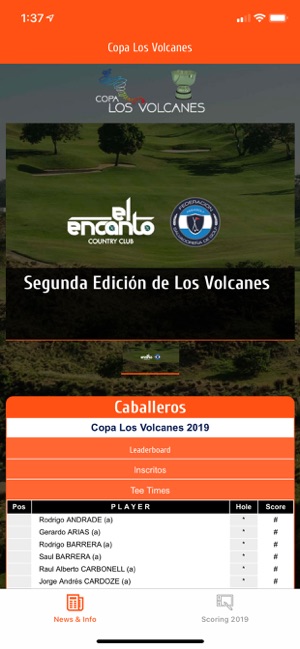 Copa Los Volcanes(圖3)-速報App