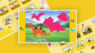 ABC Fun Dinosaur jigsaw puzzle screenshot 2