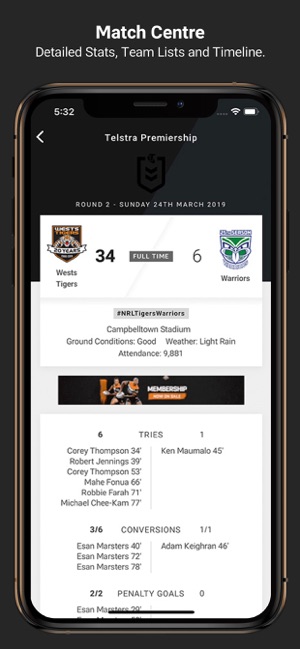 Wests Tigers(圖2)-速報App