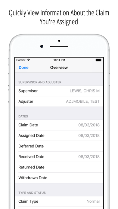 Adjuster Mobile screenshot 4