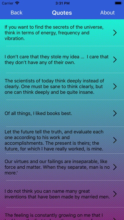 Nikola Tesla Quotes 2019 screenshot-4