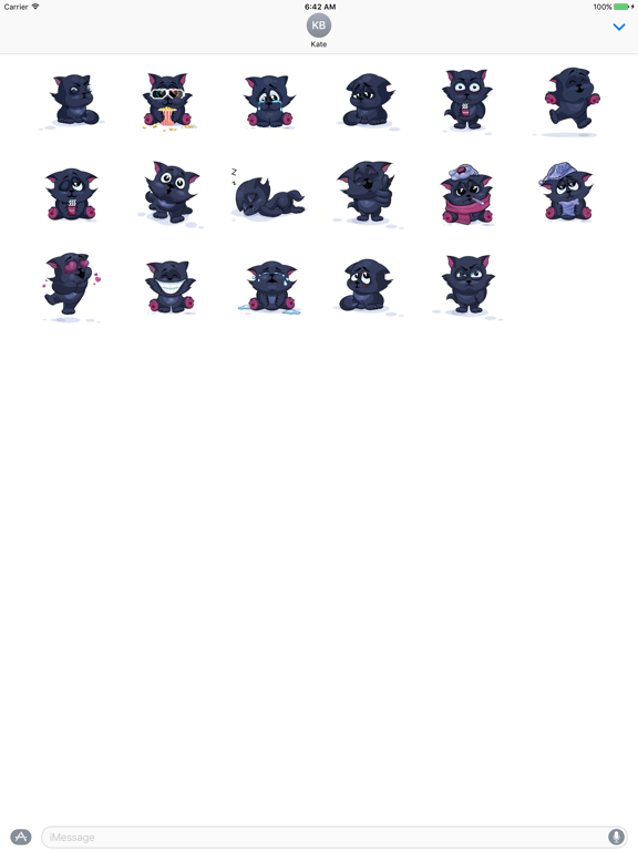 Screenshot #5 pour Sticker Me: Funny Black Cat