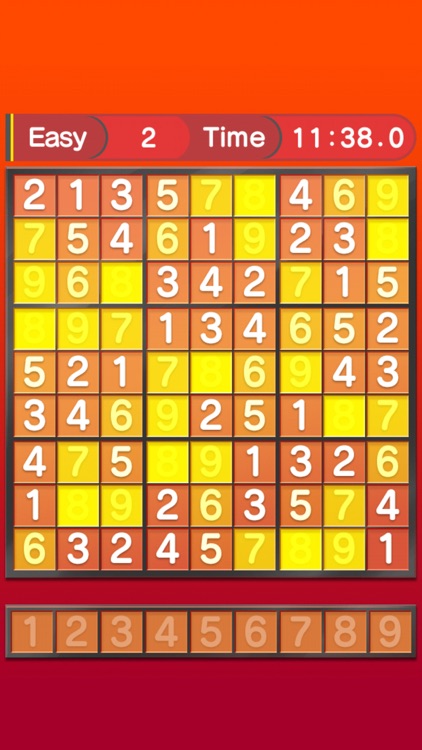 Basic NumberPlace Red screenshot-3