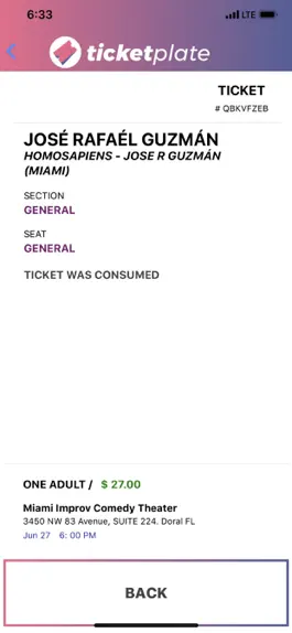 Game screenshot Ticketplate for Organizers hack