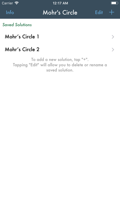 How to cancel & delete Mohr's Circle from iphone & ipad 1