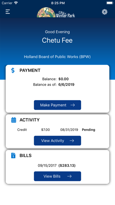 How to cancel & delete Winter Park Utility BillPay from iphone & ipad 2