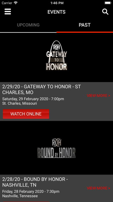 Ring Of Honor screenshot 3