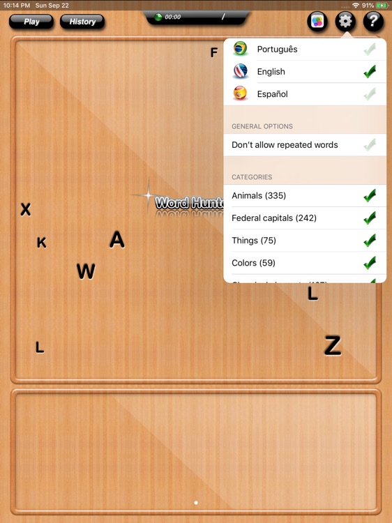 Word Search HD Lite-WordHunter screenshot-4