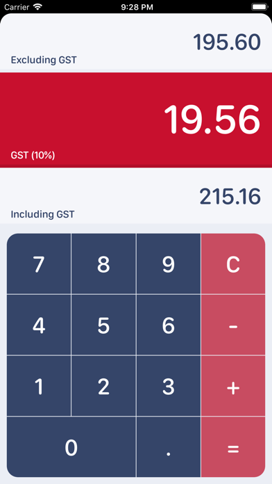 Australian GST Calculator screenshot 3