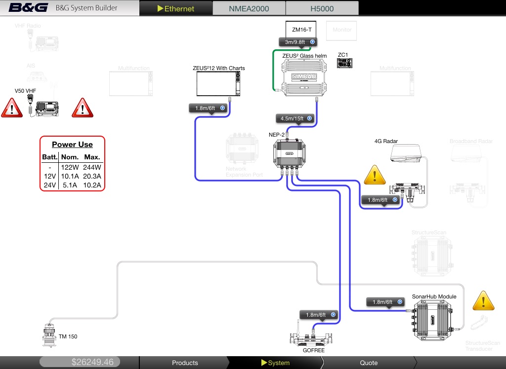 B&G System Builder screenshot 2