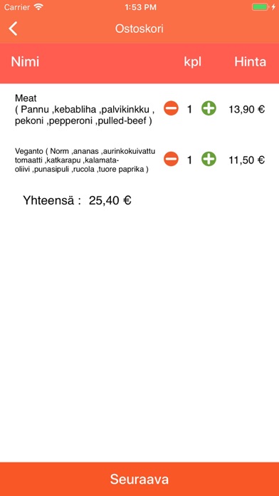 How to cancel & delete Pizza Drive - Vantaa from iphone & ipad 4