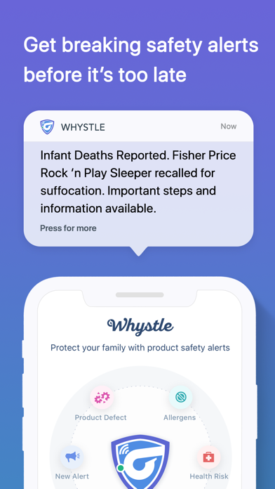 Whystle: Recalls & Safety Info screenshot 3