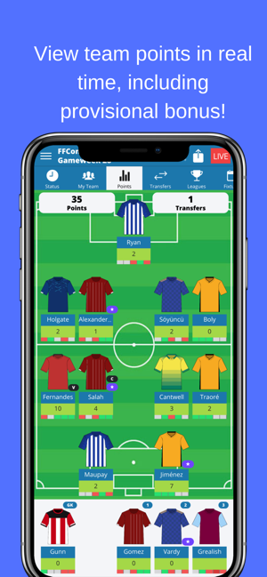 Fantasy Football Controller(圖1)-速報App