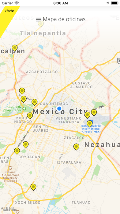 HERTZ MEXICO - AVASA screenshot 2