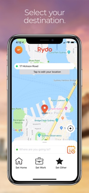 Rydo - Australia's taxi app