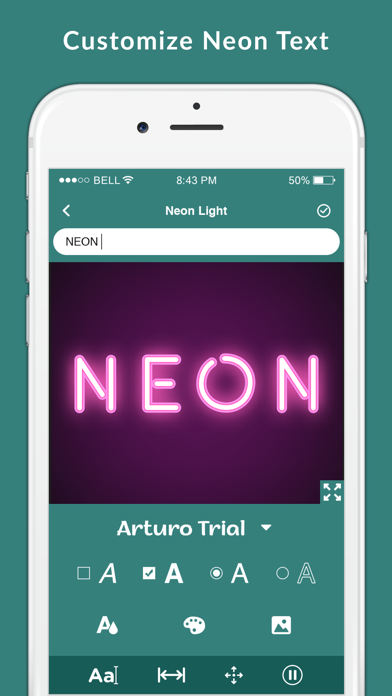 Text Art - Neon & LED Text screenshot 2