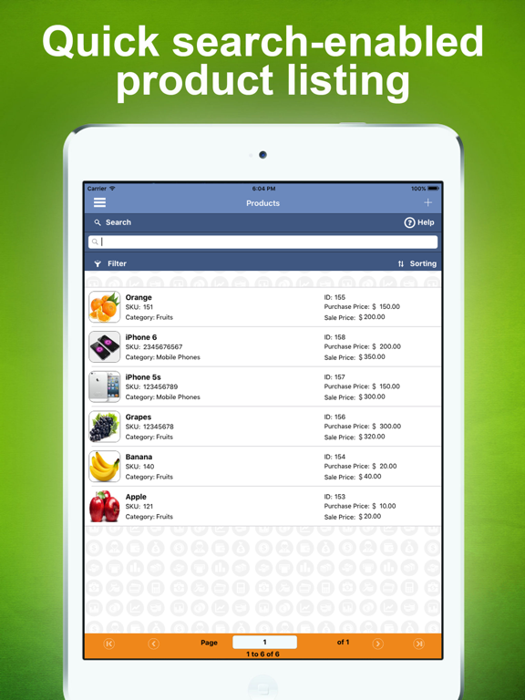 Goods Order Inventory System Pro screenshot