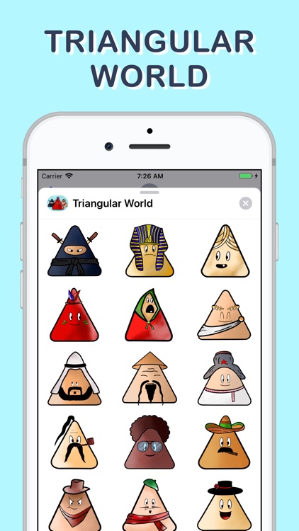 Triangular World - Made By Kid screenshot-3