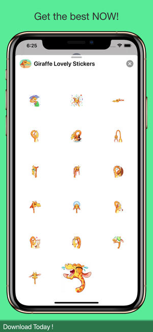 Giraffe Funny Stickers(圖1)-速報App