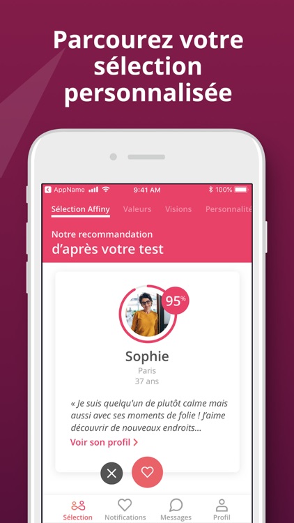 Affiny - App de rencontre