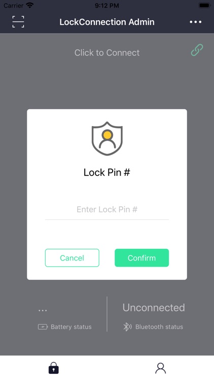 Lock Connection Admin