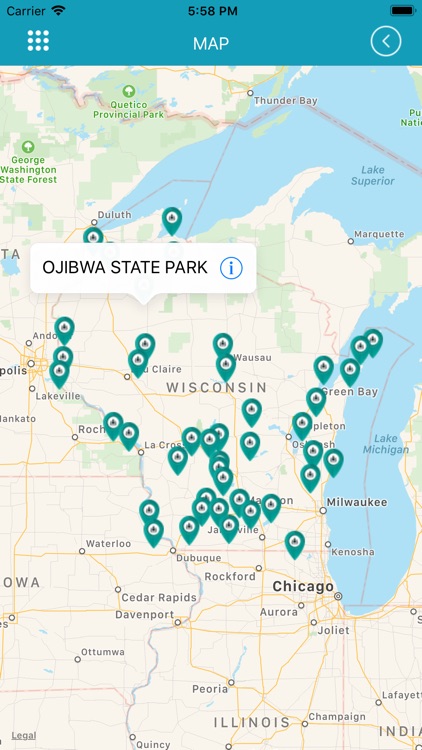 Wisconsin State Parks- screenshot-3