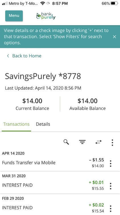 BankPurely Mobile Banking