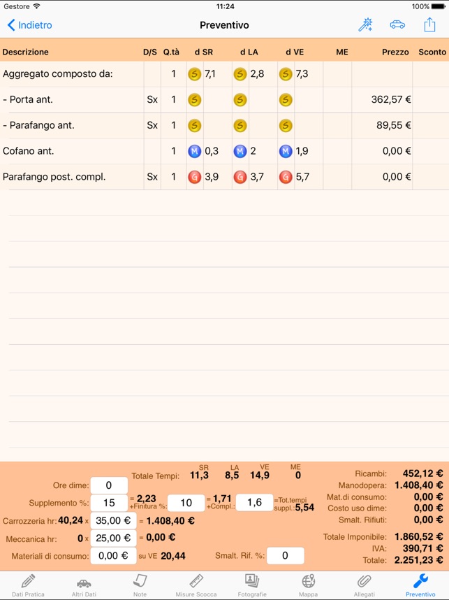 CERCO PROGRAMMA GESTIONALE CARROZZERIA SCARICARE