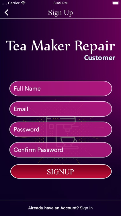 Tea Maker Repair Customer screenshot-3