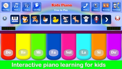 How to cancel & delete Kids Piano Free from iphone & ipad 1