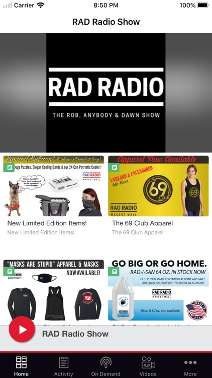 RAD Radio Show